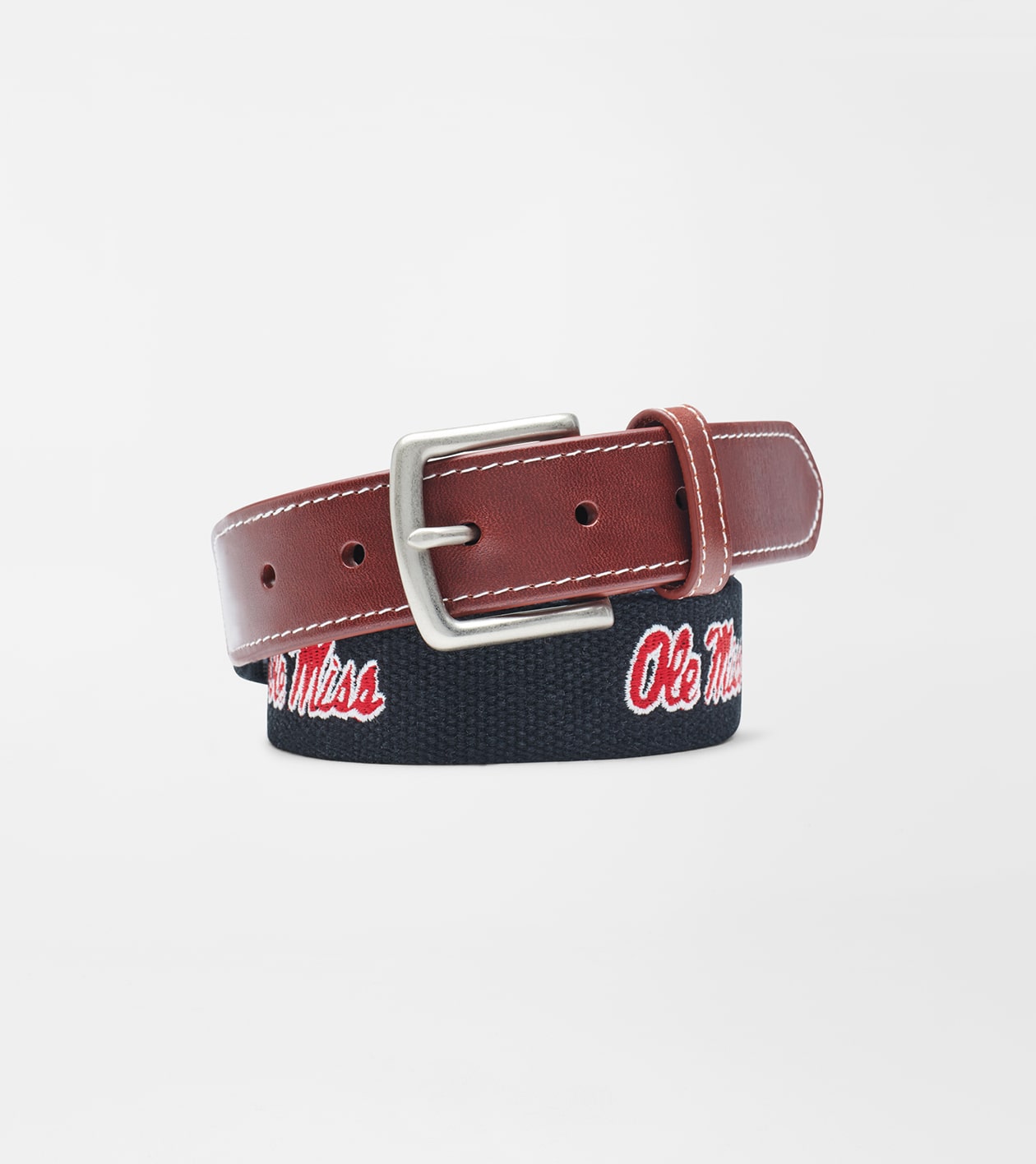 Ole Miss Rebels Belt in Black