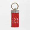 Nebraska Key Chain in Red3 3 Nebraska Key Chain in Red3