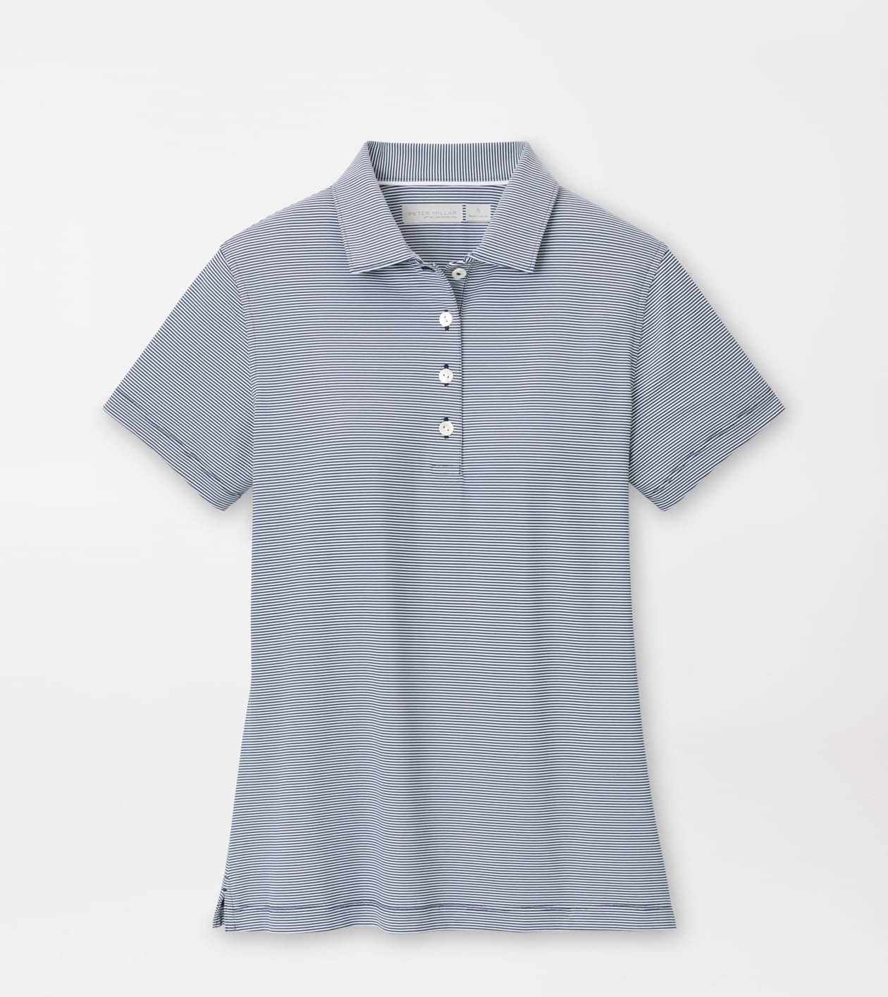 Jubilee Short-Sleeve Button Polo in Navy 1 Jubilee Short-Sleeve Button Polo in Navy