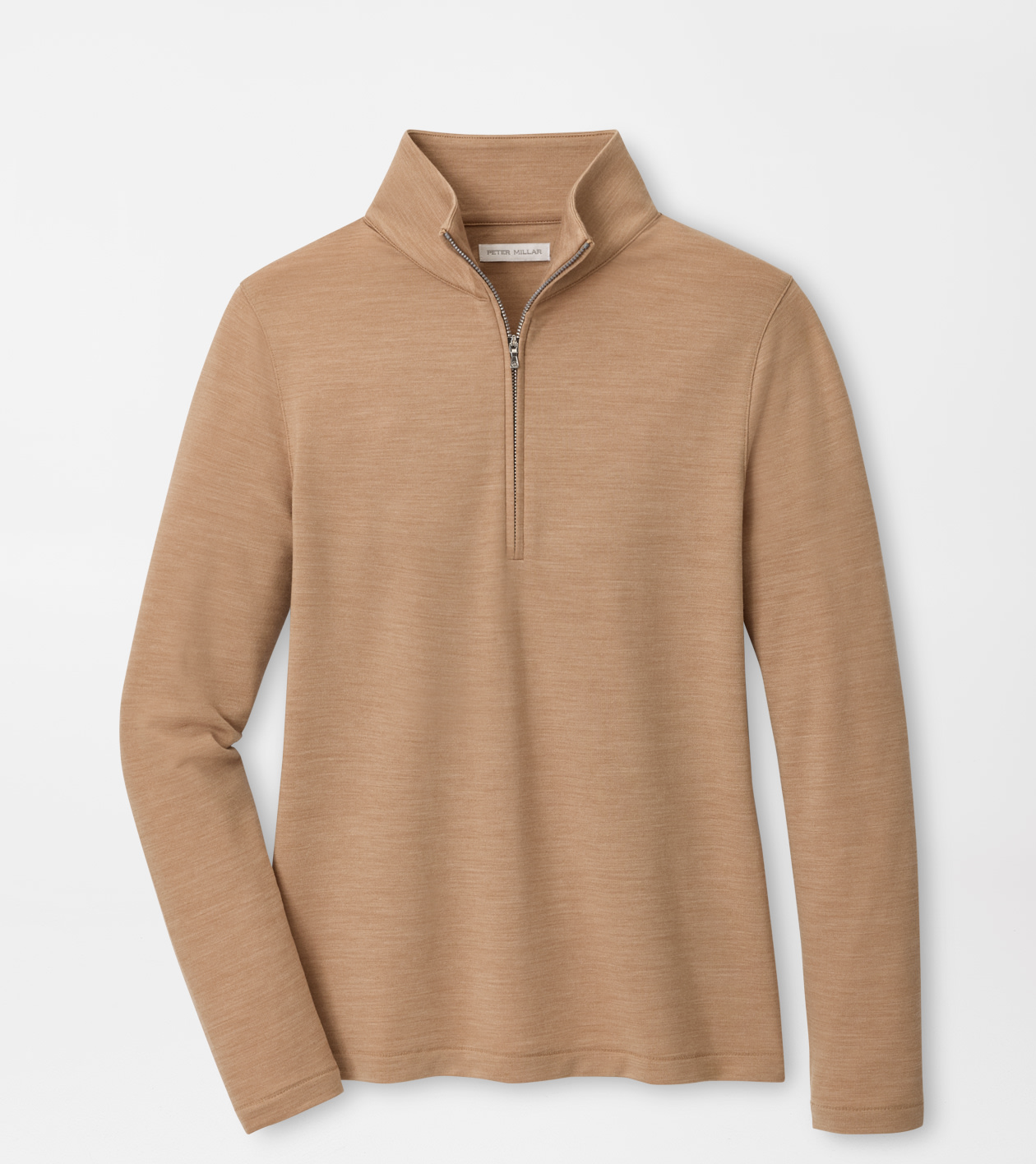 Excursionist Flex Knit Quarter-Zip in CAMEL 1 Excursionist Flex Knit Quarter-Zip in CAMEL