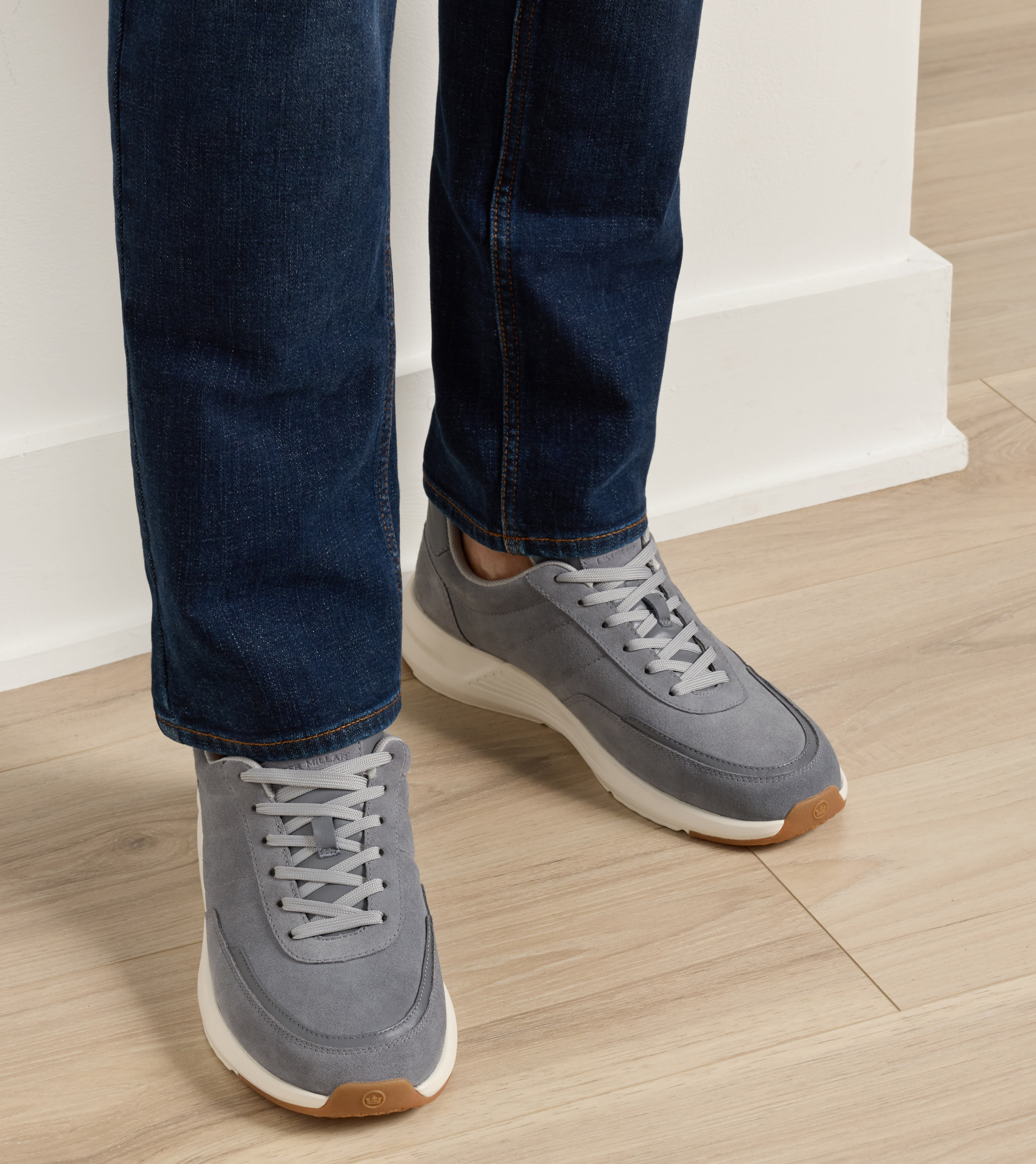 Journeyman Suede Sneaker in OSLO GREY 2 Journeyman Suede Sneaker in OSLO GREY