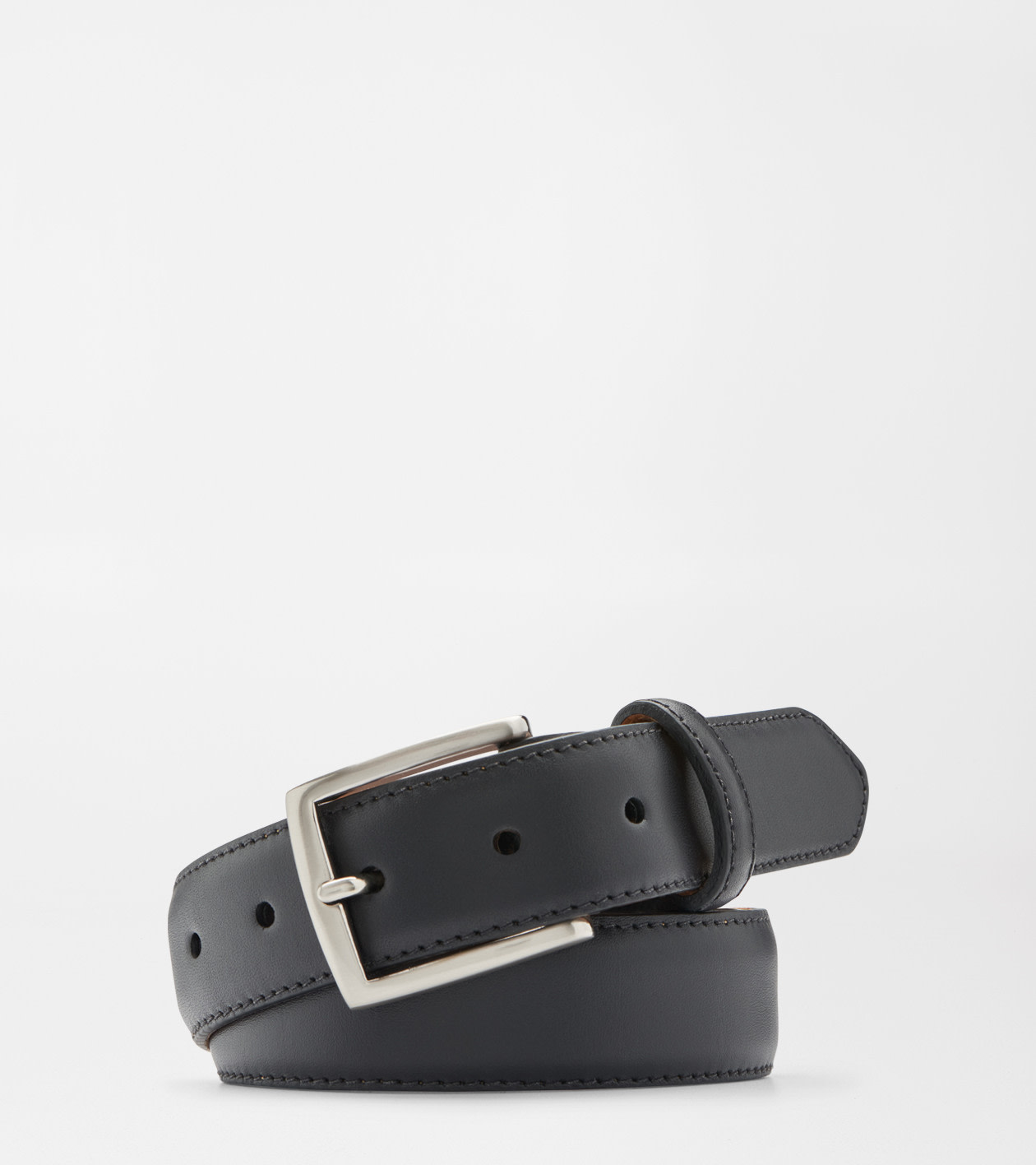 Excursionist Calf Leather Belt in Black 1 Excursionist Calf Leather Belt in Black