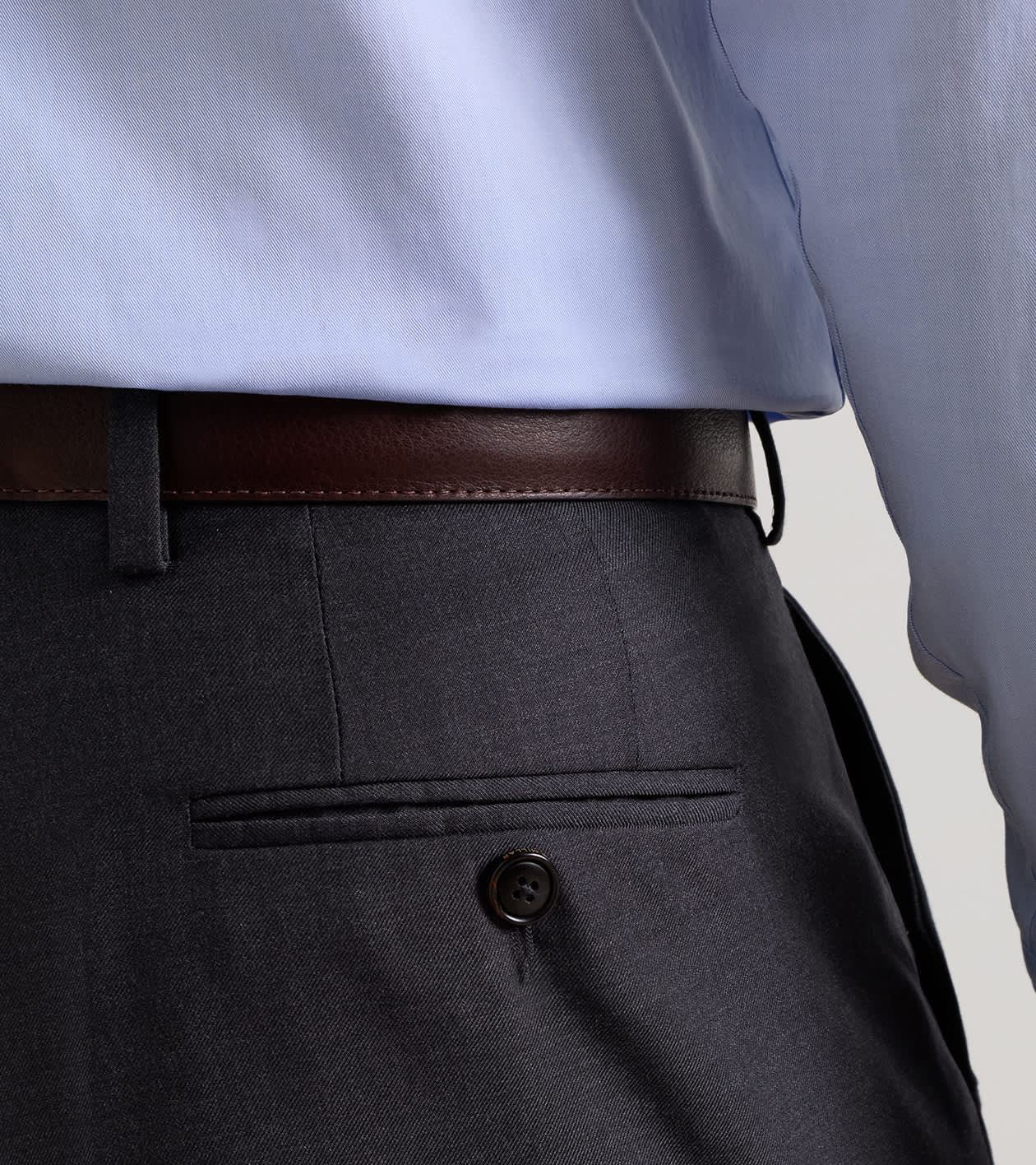 Crosby Trouser in Charcoal 4 Crosby Trouser in Charcoal