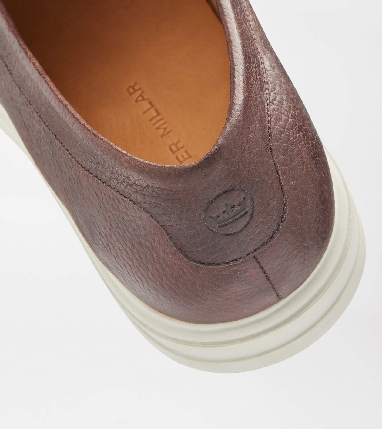 Excursionist Pebble Grain Penny Loafer in Chocolate 5 Excursionist Pebble Grain Penny Loafer in Chocolate