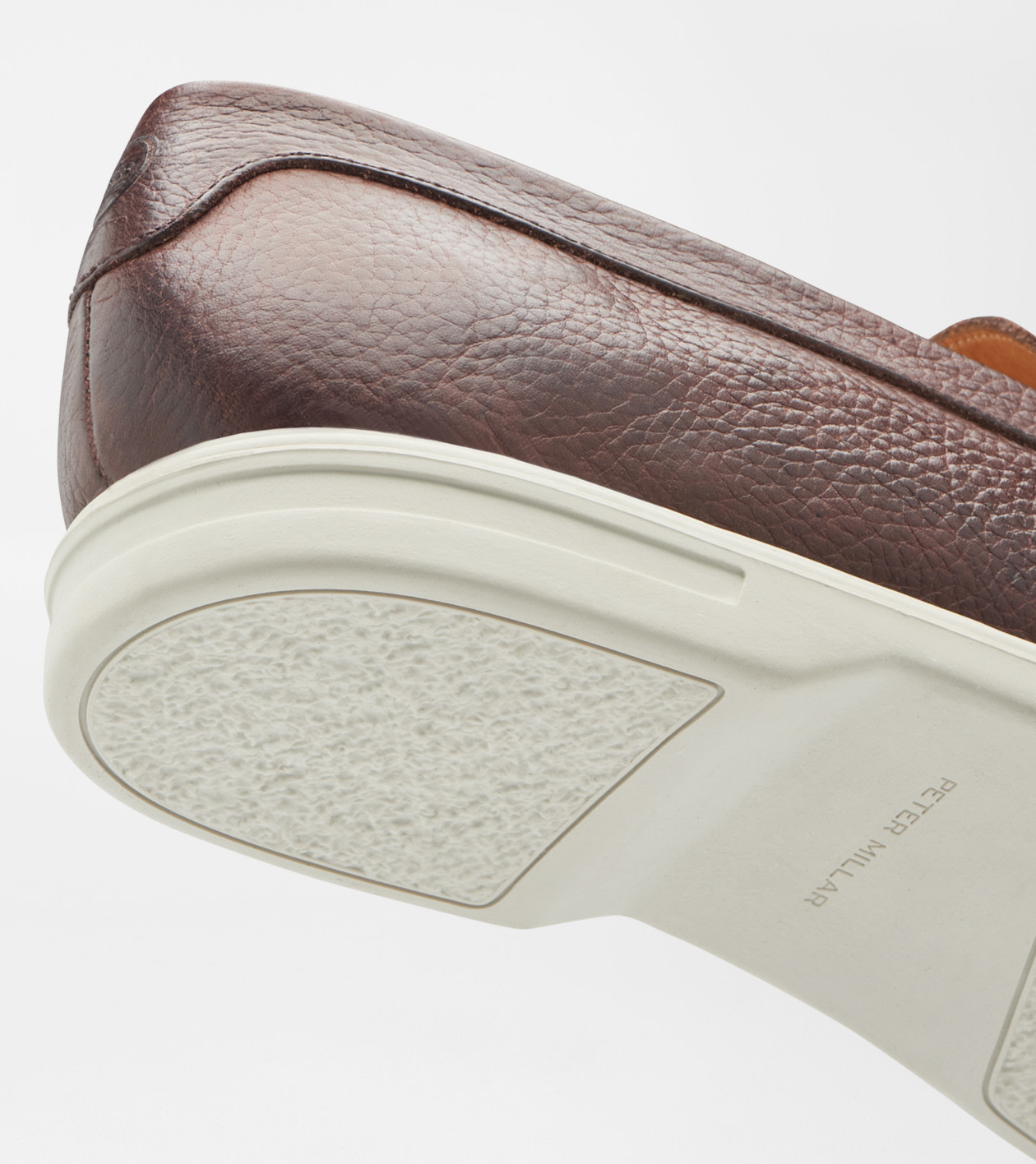 Excursionist Pebble Grain Penny Loafer in Chocolate 7 Excursionist Pebble Grain Penny Loafer in Chocolate