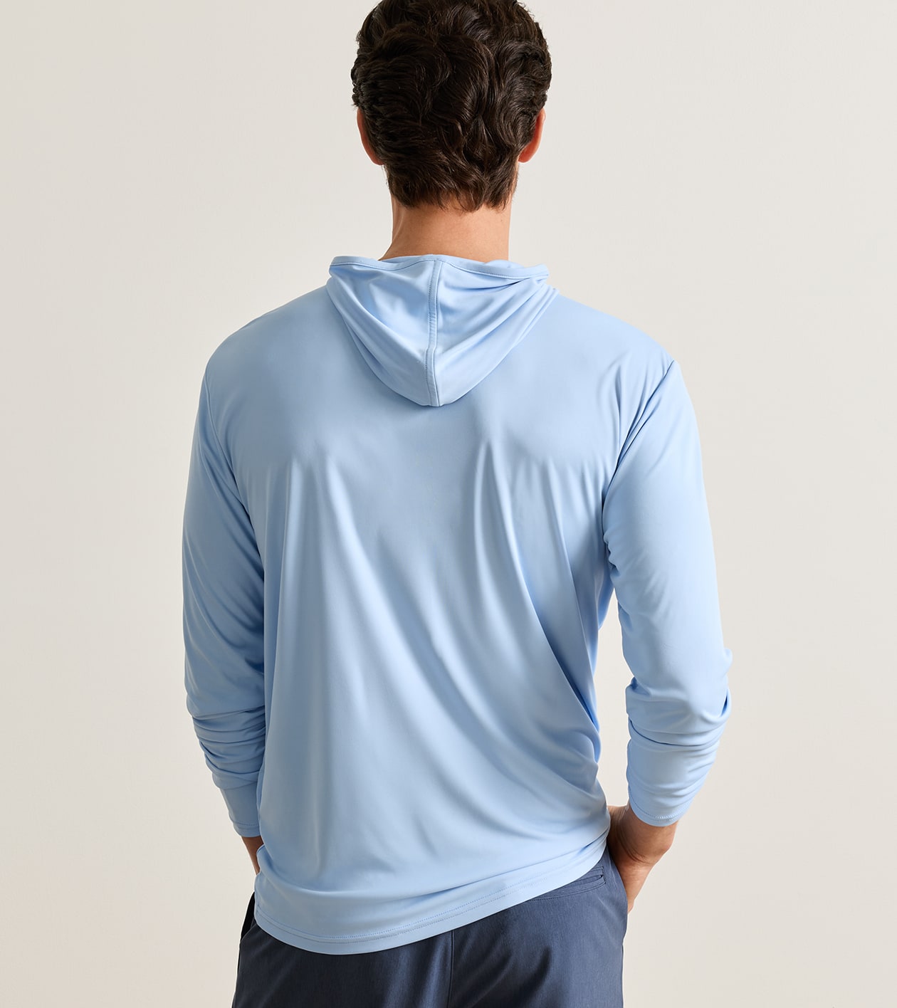 Featherweight Performance Sun Shirt Hoodie in Cottage Blue 3 Featherweight Performance Sun Shirt Hoodie in Cottage Blue