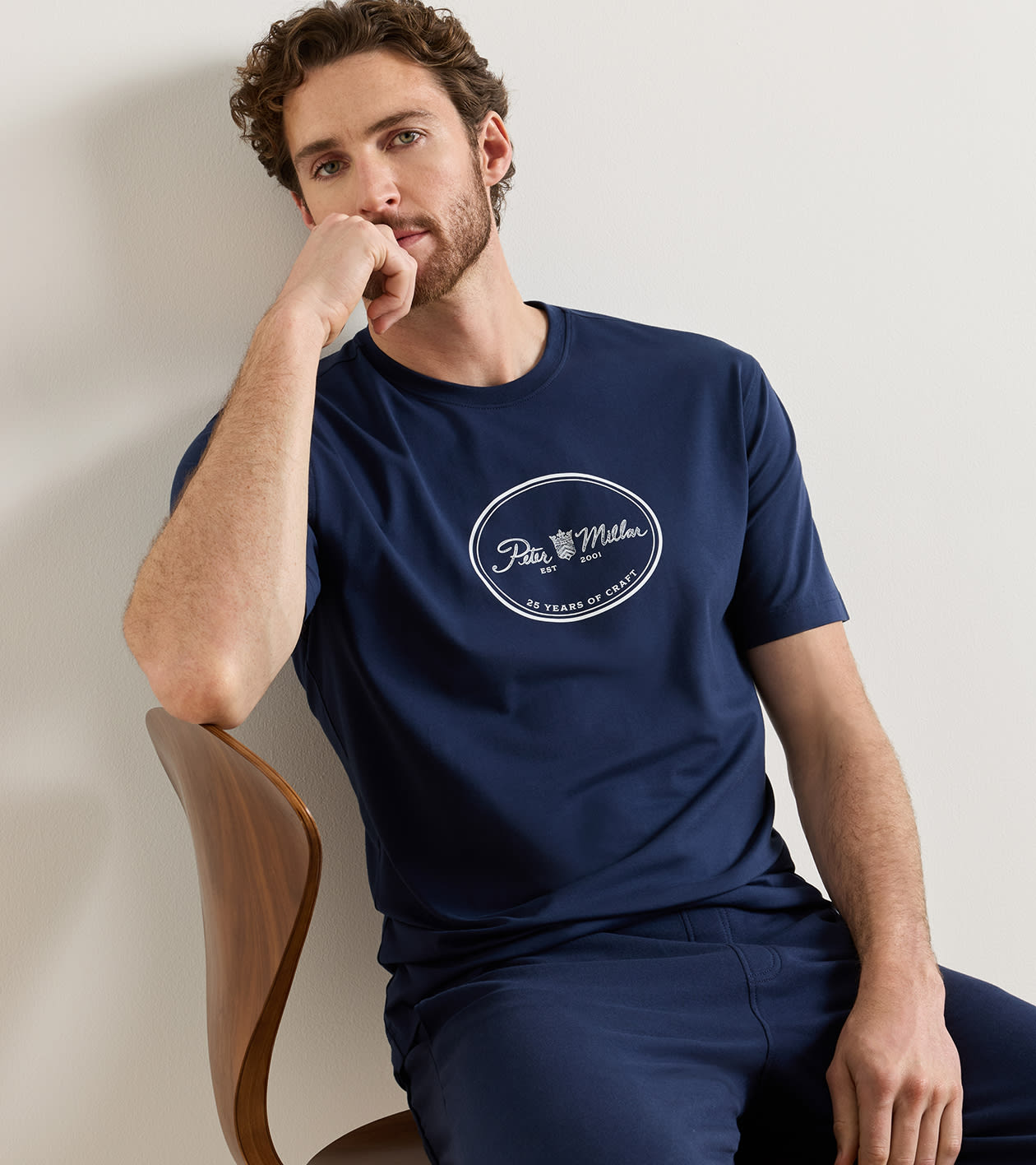 25th Anniversary T-Shirt in Navy 2 25th Anniversary T-Shirt in Navy