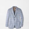 Joules Plaid Soft Jacket in WHITEHAVEN BLUE